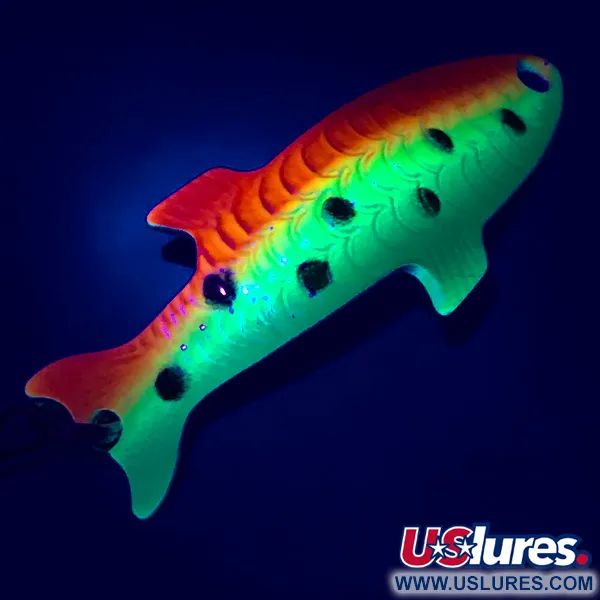 Acme Phoebe UV Lusikka, Kirjolohi/Nikkeli, 4g, UV, #5083