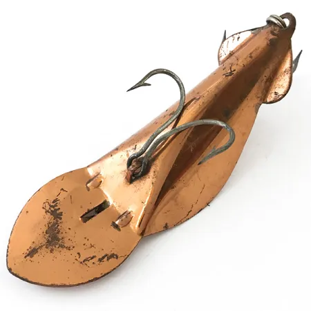 Buck Perry Spoonplug Lusikkauistin, Kupari, 14g, Vintage, #5094