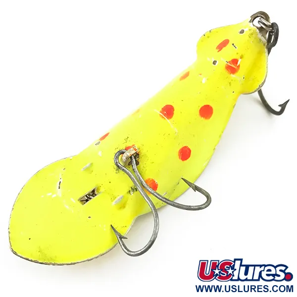 Buck Perry Spoonplug UV Lusikka, Yellow / Red, 14g, UV-aktiivinen, #5100