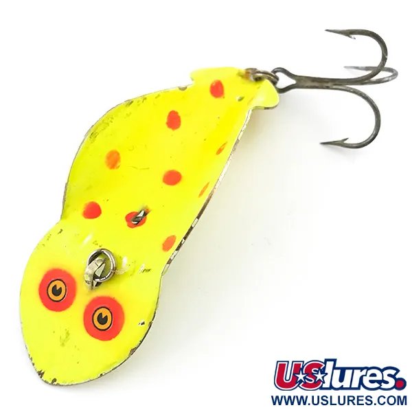 Buck Perry Spoonplug UV Lusikka, Yellow / Red, 14g, UV-aktiivinen, #5100