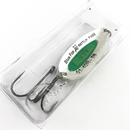 Blue Fox Rattlin Pixee Lusikka, Rainbow Gold/Vihreä, 24g, Räminä, #5130