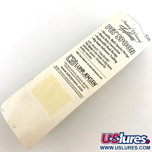 Luhr Jensen Tony Accetta Pet Spoon 14 Ruohosuojattu Lusikka, Nikkeli, 7g, #5133