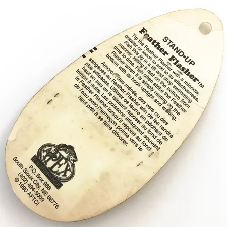 Apex Feather Flasher Jigi, Chartreuse, 7g, Stand-up-pää, #5134