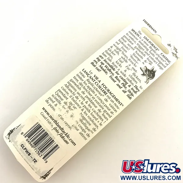 Northland Live Forage Glow Lusikka, Kalajäljitelmä, 7g, Glow, #5142