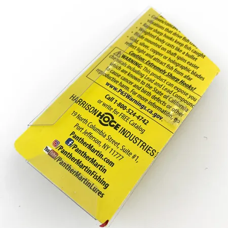 Panther Martin 4 Lippa, Hopea / Sininen, 4g, Holografinen, #5168