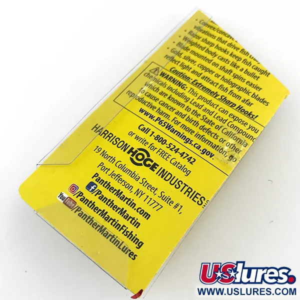 Panther Martin 4 Lippa, Hopea / Sininen, 4g, Holografinen, #5168