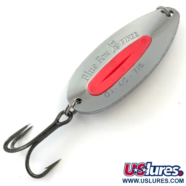 Blue Fox Pixee UV Lusikkauistin, Vasaroitu nikkeli, 24g, UV, #5179