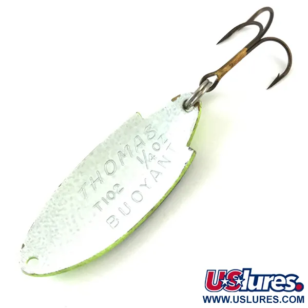 Thomas Buoyant UV Lusikkauistin, Chartreuse/Valkoinen UV, 7g, UV, #5186