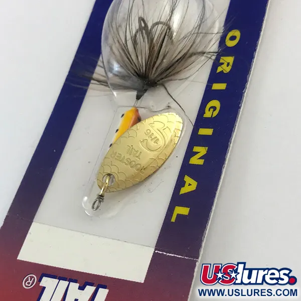 Worden’s Original Rooster Tail Lippa, Gold, 1,7g, Häkilä #12043