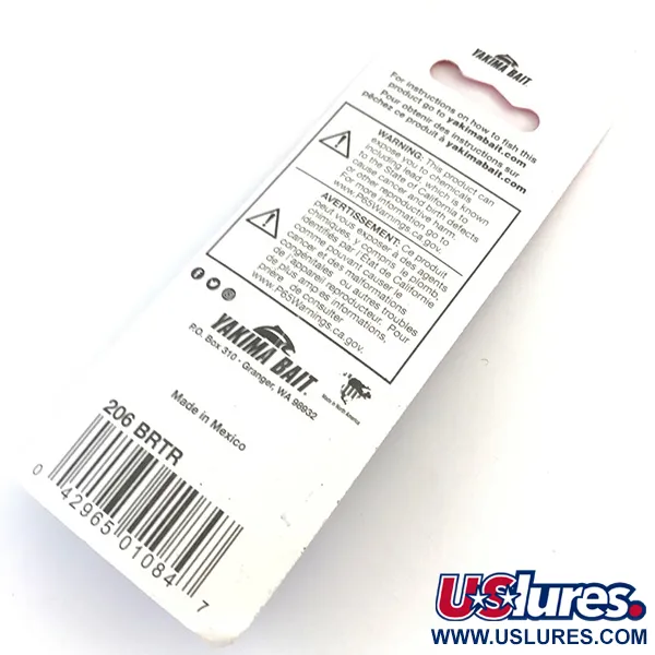 Worden’s Original Rooster Tail Lippa, Gold, 1,7g, Häkilä #12043