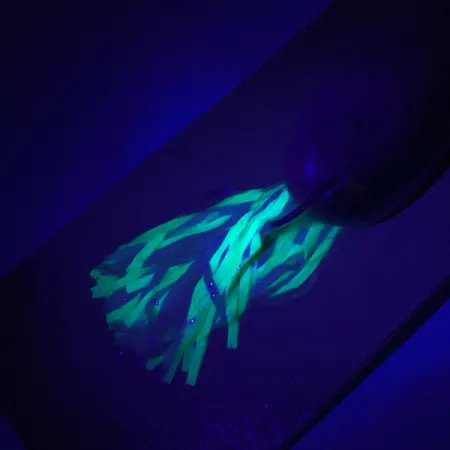 Hydro Lures Weedless Hydro Spoon UV, Valko-Vihreä, 14g, UV-helma, #5197