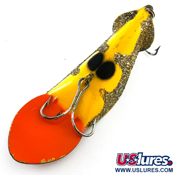 Buck Perry Spoonplug Lusikka, Kelt/Orans/Harmaa, 21g, #5220