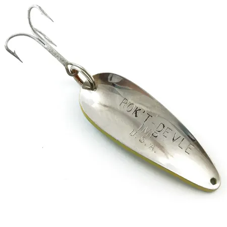 Dardevle Rok't Imp Lusikka, Yellow / Green / Nickel, 21g, #5222