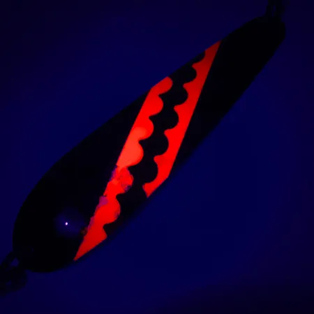 Northern King 28 UV Uistelulusikka, Black/Red/Gold, 14g, UV, #5225