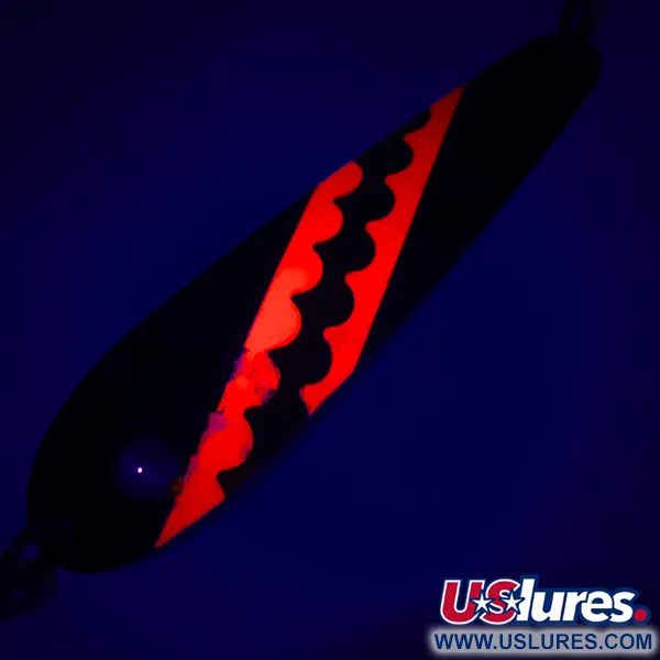 Northern King 28 UV Uistelulusikka, Black/Red/Gold, 14g, UV, #5225