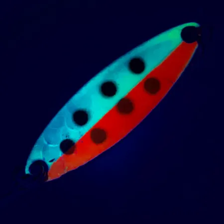 Luhr Jensen Needlefish 1 Uistelulusikka, Pun/Kel/Mus, 2g, #5226