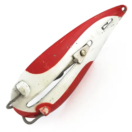 LARSON BAIT FISHTRAP Lusikka, Puna/Valko/Nikkeli, 17g, Ruohosuojattu, #5250