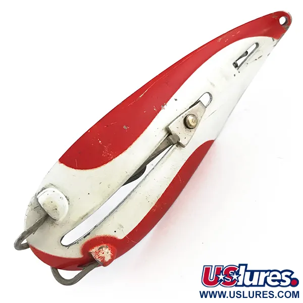 LARSON BAIT FISHTRAP Lusikka, Puna/Valko/Nikkeli, 17g, Ruohosuojattu, #5250