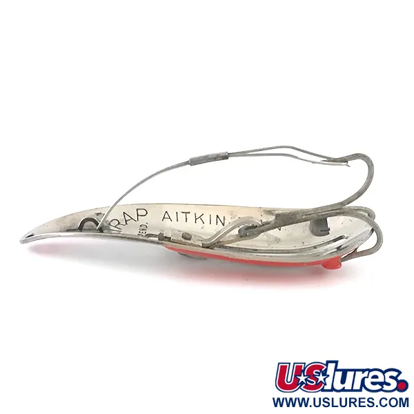 LARSON BAIT FISHTRAP Lusikka, Puna/Valko/Nikkeli, 17g, Ruohosuojattu, #5250