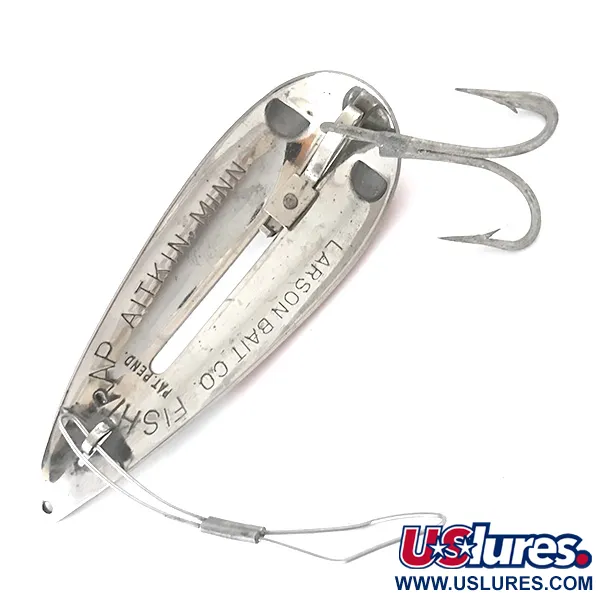 LARSON BAIT FISHTRAP Lusikka, Puna/Valko/Nikkeli, 17g, Ruohosuojattu, #5250