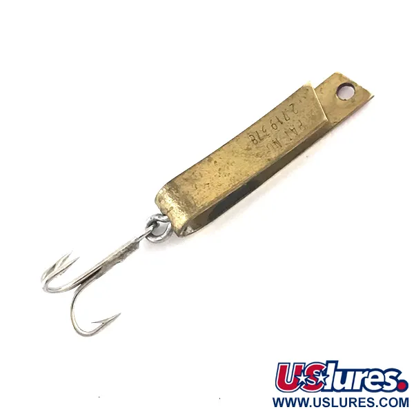 Super-Duper 500 Lusikka, Kulta, 1.4g, Messinkirunko, #5257