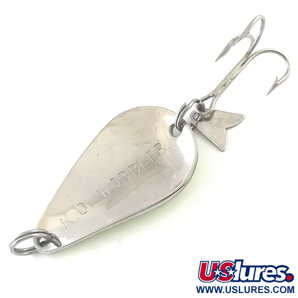 Acme K.O. Wobbler UV, Nikkeli/Vihreä, 14g, Sonic Flipper, #5264