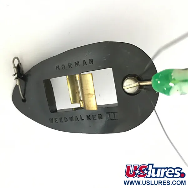 Norman Weedless Weedwalker Ruohouistin, Musta/Vihreä, 14g, #5274