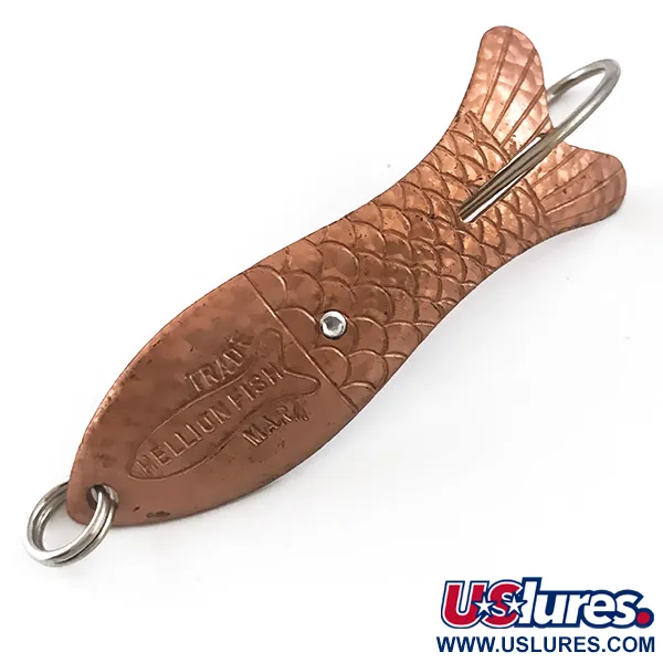 Weedless Hellion Fish Crystal Uistin, Crystal/Kupari, 12g, #5275