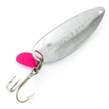 Johnson Sprite Lusikka, Nikkeli / Punainen, 5g, USA Vintage, #5311