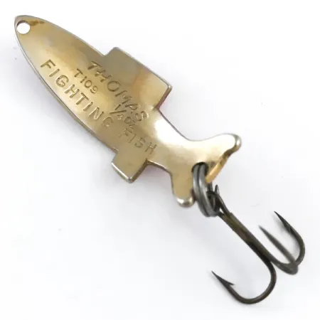 Thomas Fighting fish Lusikka, Kulta / Punainen, 7g, Suomukuvio, #5328