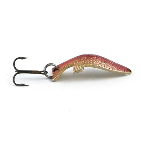 Thomas Fighting fish Lusikka, Kulta / Punainen, 7g, Suomukuvio, #5328