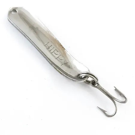 Acme Hippy Lusikka, White / Nickel / Red, 4g, Käsinmaalattu, #5332