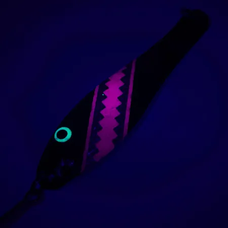 Trinidad Tackle OPTIMIZER Trolling Spoon UV, Musta/Punainen/Hopea, 17g, #5346