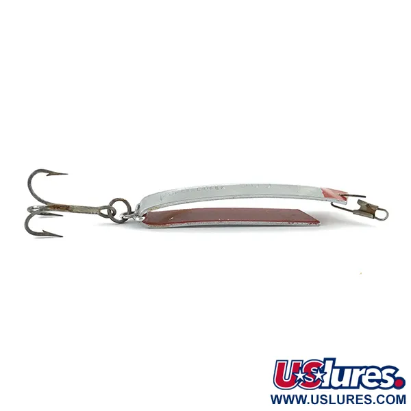 South Bend Super-Duper 509 Lusikka, Nikkeli / Punainen, 11g, U-malli, #5350