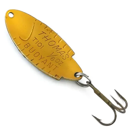 Thomas Buoyant Lusikkauistin, Fire Tiger / Kulta, 5g, USA-made, #5359