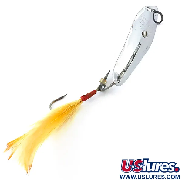 Crippled Alewive CRIPPLED ALEWIVE Ruohosuojattu Lusikka, Nikkeli/Keltainen, #5371