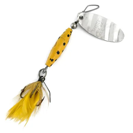 Glen Evans Shyster Lippa, Nikkeli / Keltainen, 7g, Sulkakoukku, #5382