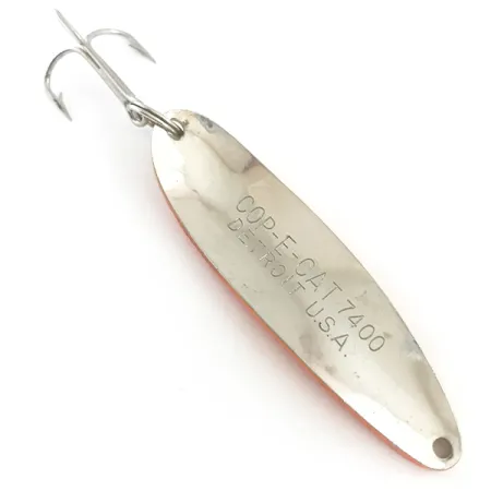 Dardevle Cop-E-Cat 7400 UV Lusikka, Keltainen/Oranssi, 19g, UV, #5389