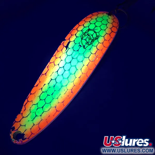 Dardevle Cop-E-Cat 7400 UV Lusikka, Keltainen/Oranssi, 19g, UV, #5389