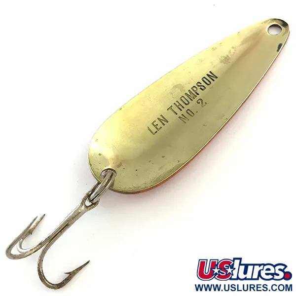 Len Thompson #2, 28 g, Punainen/Musta/Kulta, lusikkauistin #5406