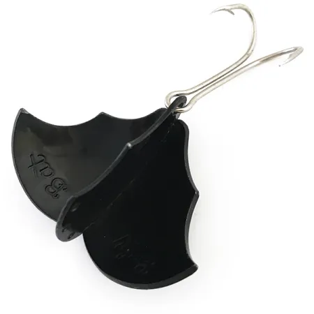 Prescott Spinner Baby Bat Lusikka, Musta, 14g, Metallisiivet, #5409