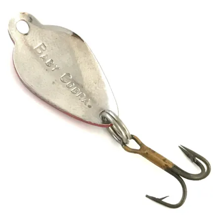 Acme Baby Cobra Lusikkauistin, Punainen / Valkoinen / Nikkeli, 3g, #5414