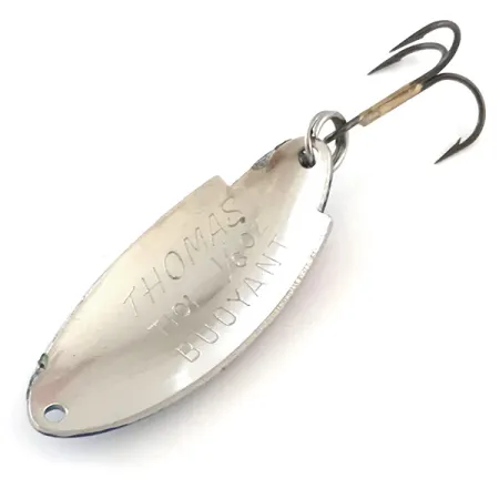 Thomas Buoyant Lusikkauistin, Hammered Nickel/Blue Trout, 5g, #5416