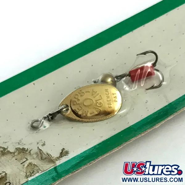 Mepps Aglia 0 Lippauistin, Kulta, 2.5g, Klassinen lehti, #5450