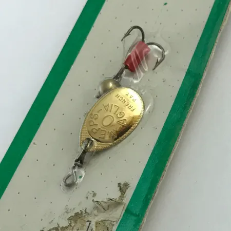 Mepps Aglia 0 Lippauistin, Kulta, 2.5g, Klassinen lehti, #5450