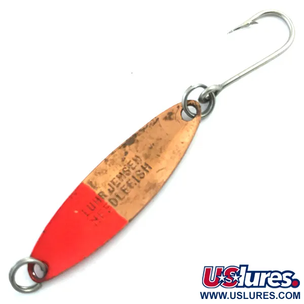 Luhr Jensen Needlefish 1 Lusikka, Copper / Red, 2g, Vasaroitu, #5463