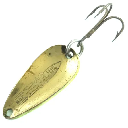 Luhr Jensen Lusikka, Keltainen / Punainen / Kulta, 5g, UV-pinta, #5465