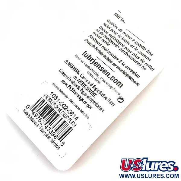 Luhr Jensen Needlefish 2, 3g Fire Tiger, vetouistin #5497