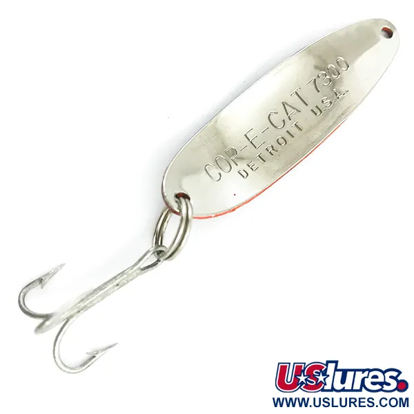 Dardevle Cop-E-Cat 7300 Lusikka, Puna/Musta/Nikkeli, 10g, Suomut, #5498