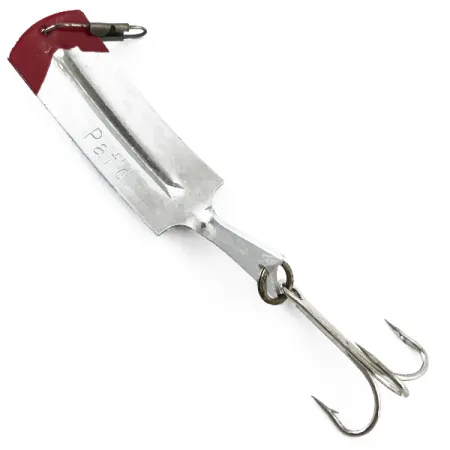 South Bend Flipit 625 Lusikka, Nikkeli / Punainen, 8,5g, Tail Fin, #5520